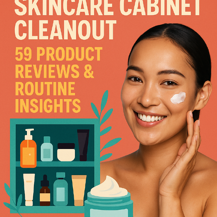 Skincare Cabinet Cleanout: 59 Product Reviews & Routine Insights