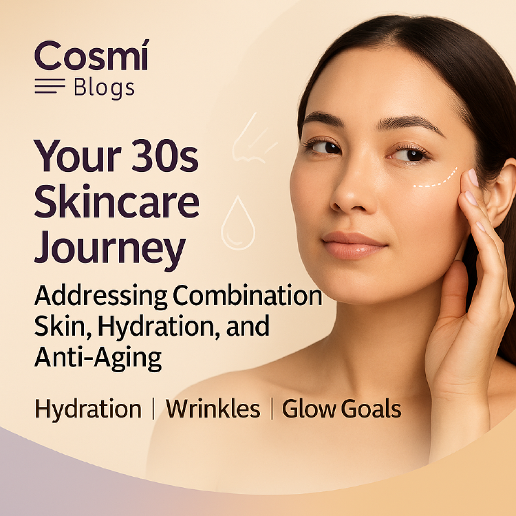 Your 30s Skincare Journey Addressing Combination Skin Hydration and AntiAging