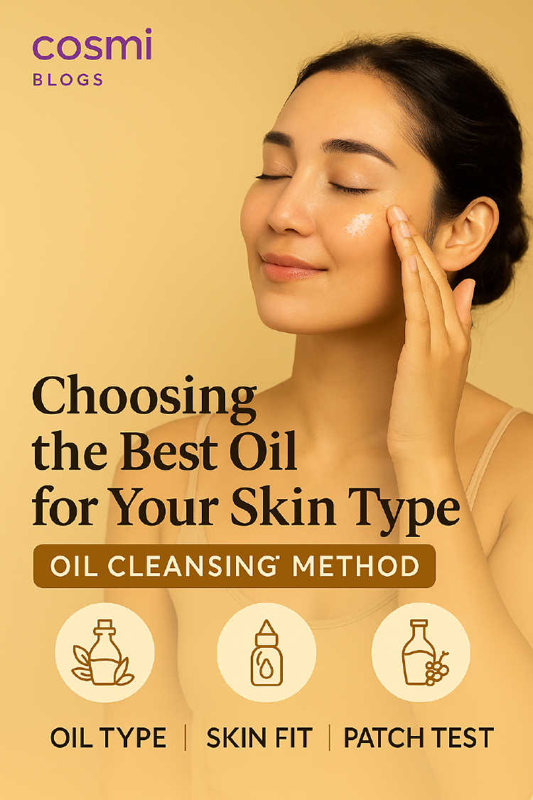 Choosing the Best Oil for Your Skin Type Oil Cleansing Method