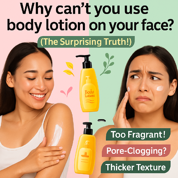 Why Can't You Use Body Lotion on Your Face? (The Surprising Truth!)