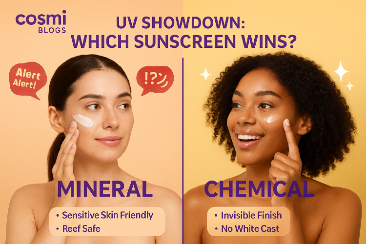 Which Sunscreen Type - Mineral or Chemical - Is Best For Your Skin?