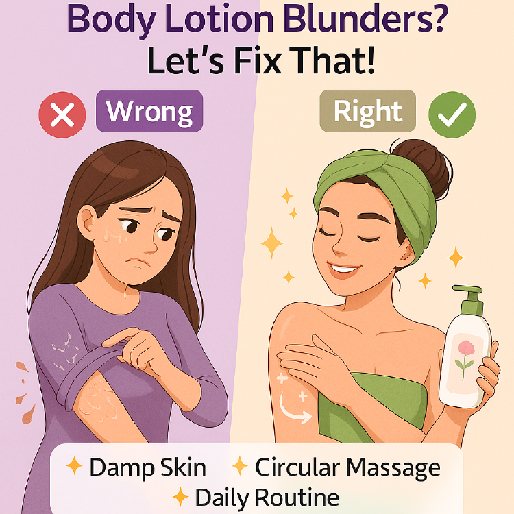 Am I Using Body Lotion Wrong?