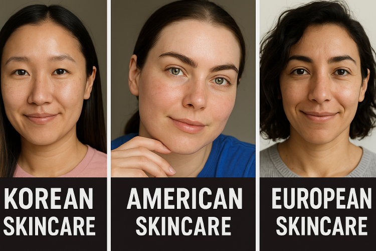 Korean vs. American vs. European Skincare: Which is Best for You?