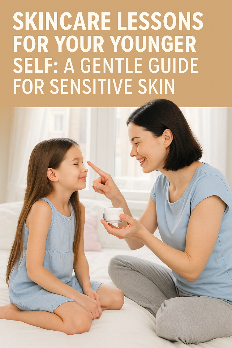 Skincare Lessons for Your Younger Self: A Gentle Guide for Sensitive Skin